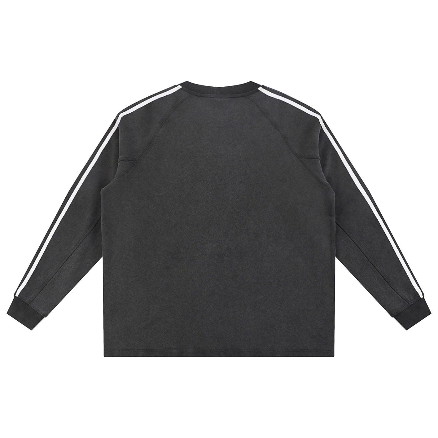 Snow Washed Striped Sweat