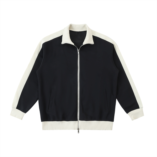 Contrast Collar Jacket