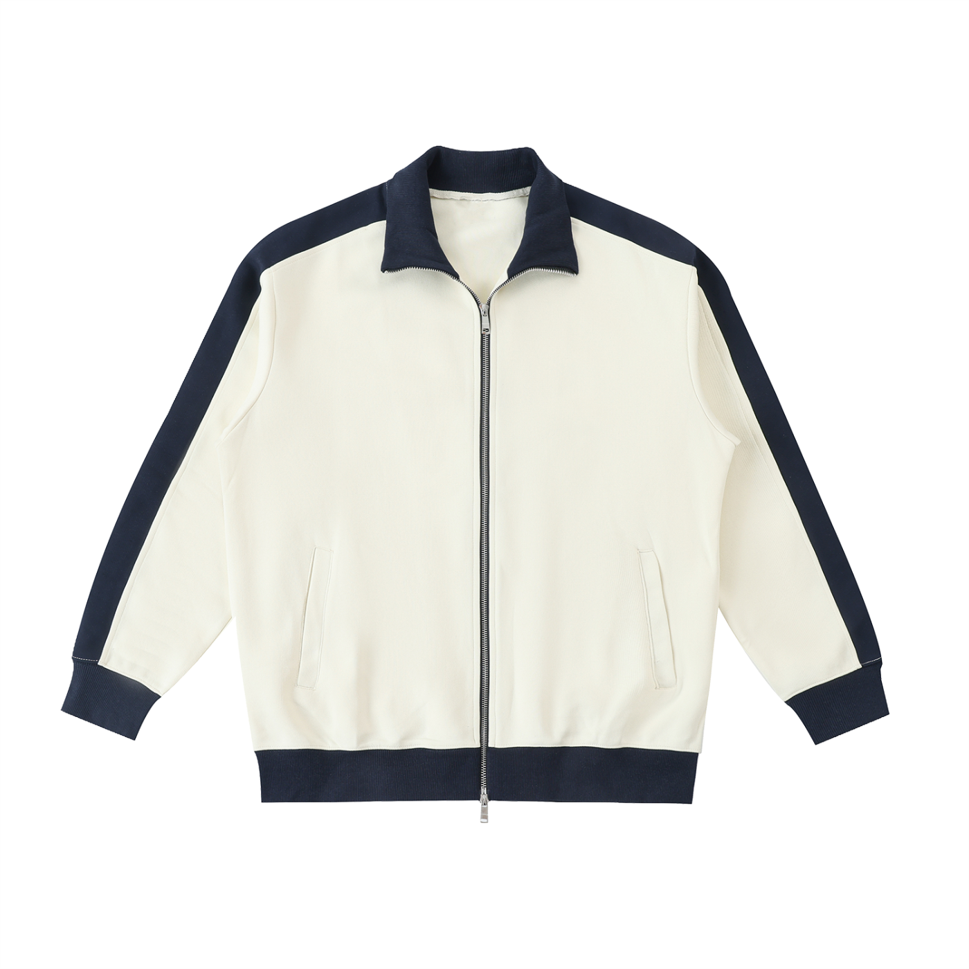 Contrast Collar Jacket