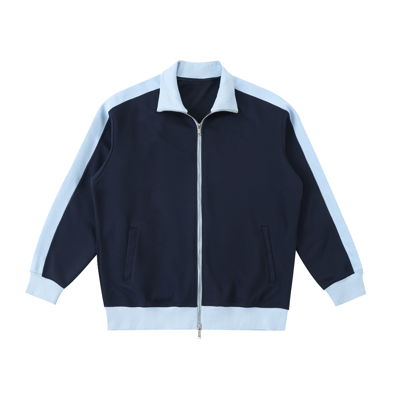 Contrast Collar Jacket
