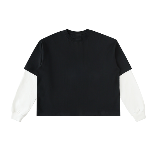 Contrast Sleeve Tee