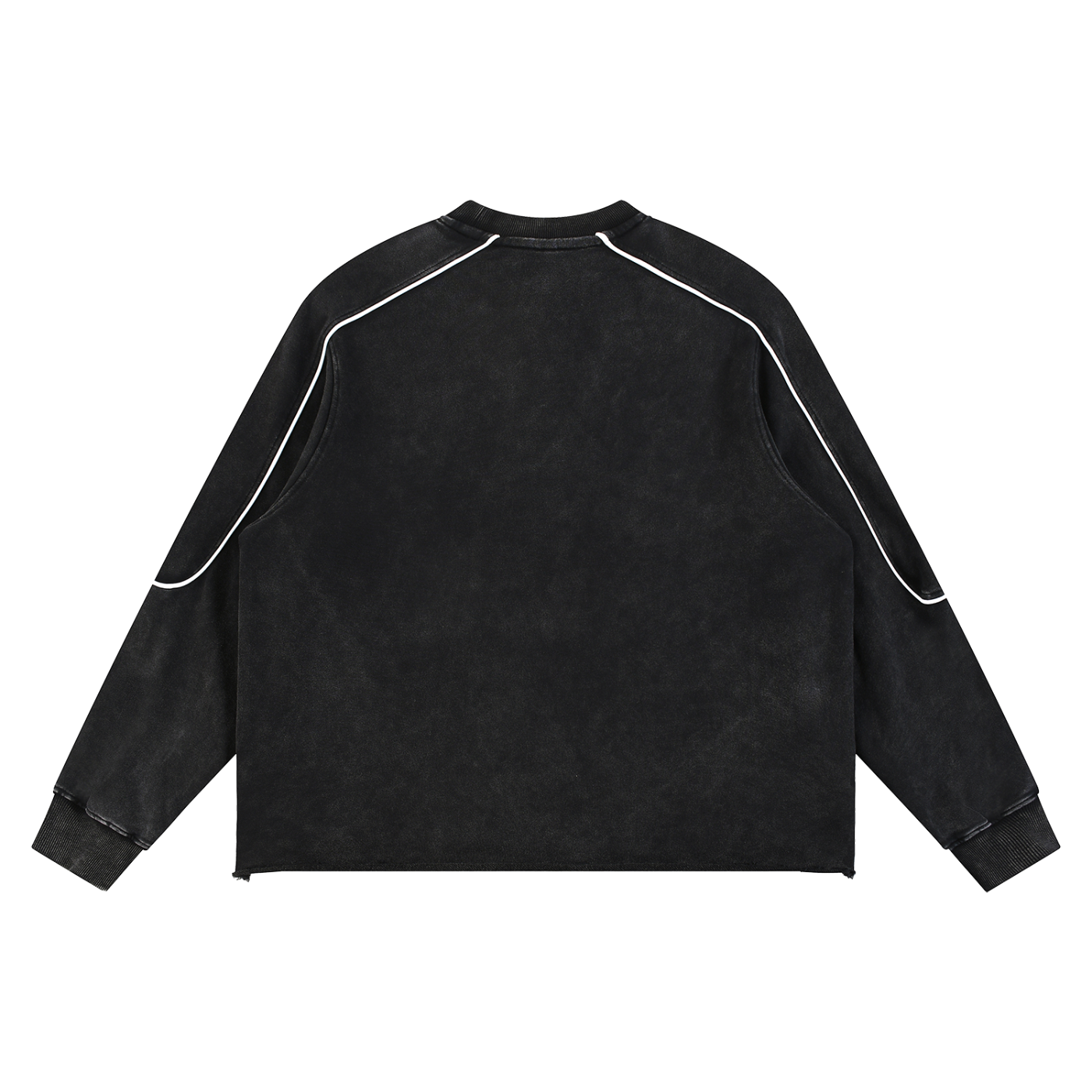 Raw Hem Sweatshirt