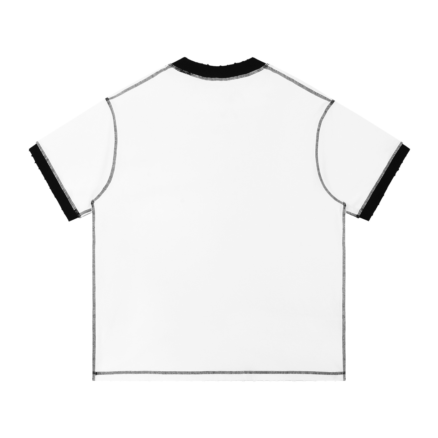 Contrast-Stitched Tee